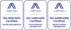 ISO 9001:2015, ISO 14001:2015, and ISO 45001:2018 Certified